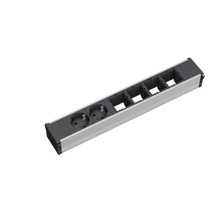 Bachmann CONI 2xSchuko & 4xEmpty