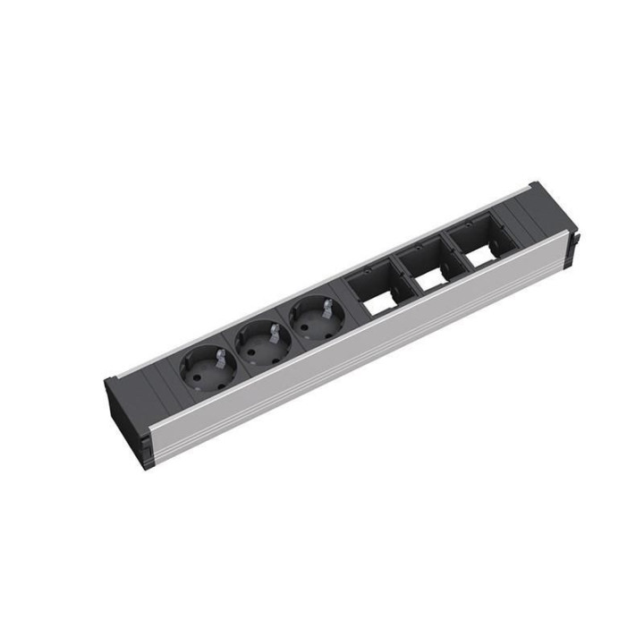 Bachmann CONI 3xSchuko & 3xEmpty