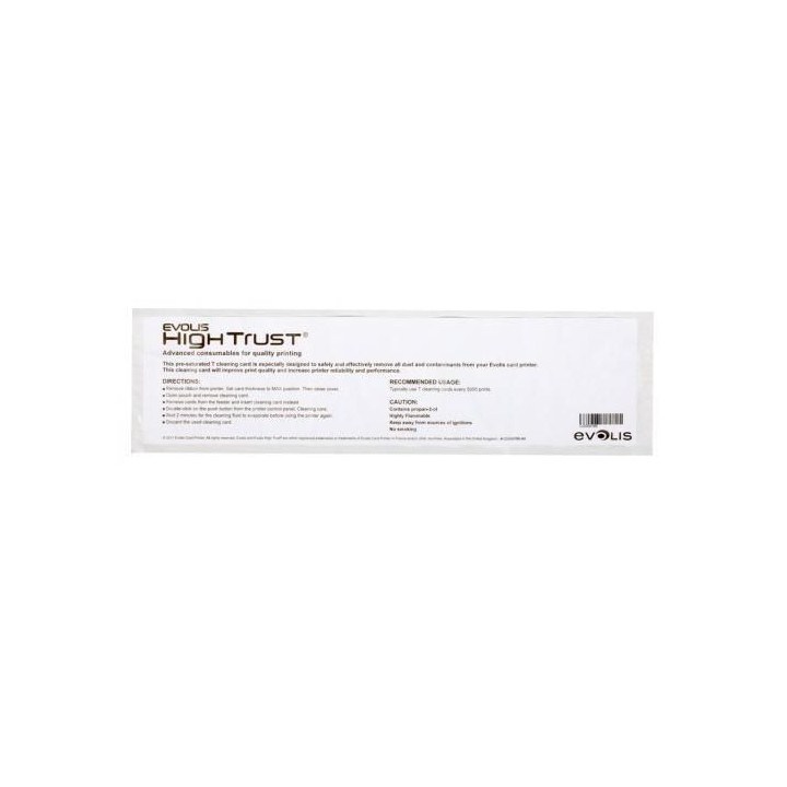 Evolis Cleaning cards, long