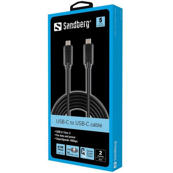 USB-C to USB-C 2M USB 3.1