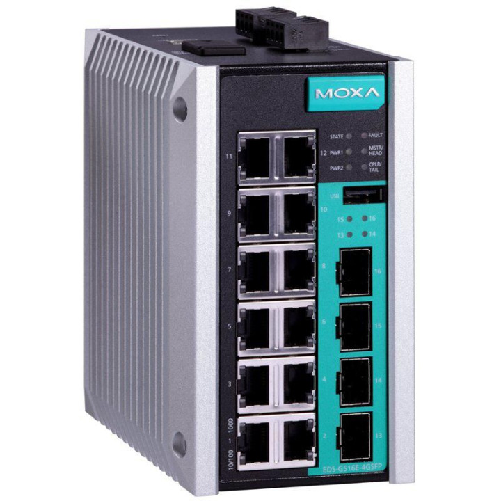 Moxa EDS-G516E-4GSFP