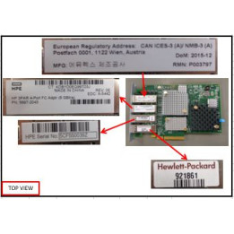 Hewlett Packard Enterprise ADAPTER FC 4 PORT