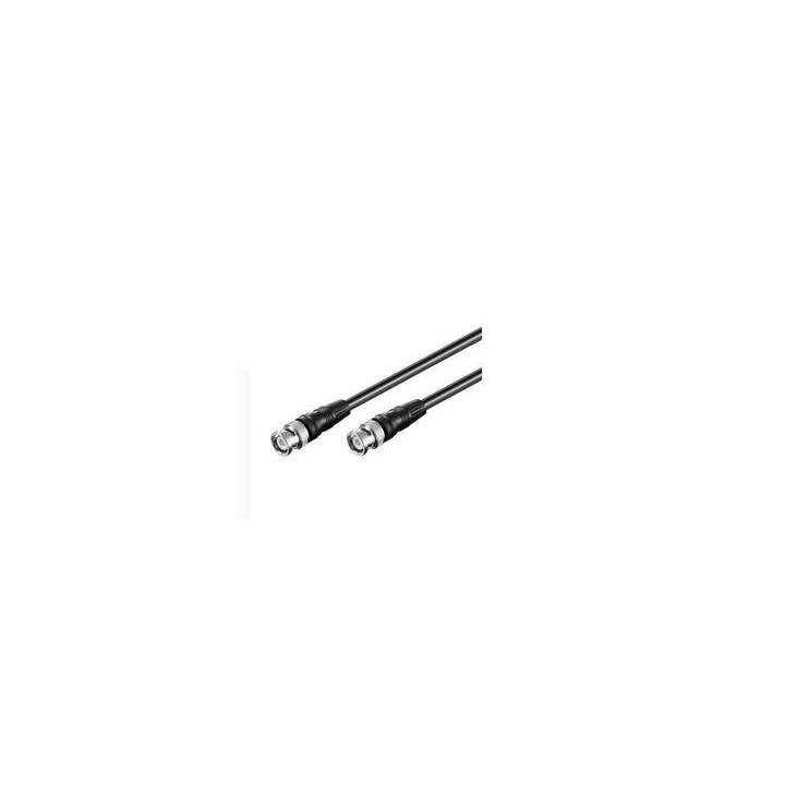 MicroConnect BNC cable, RG59, 1m, black