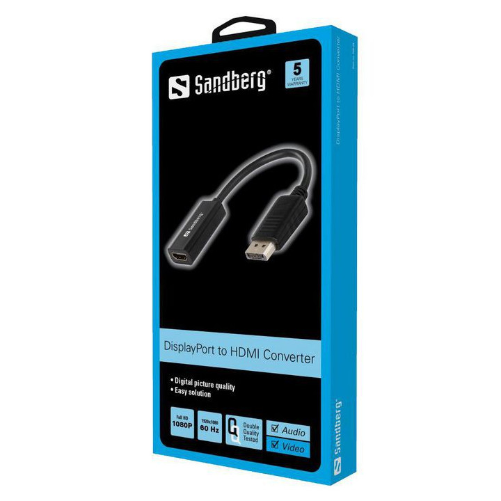 Sandberg Adapter DisplayPort-HDMI