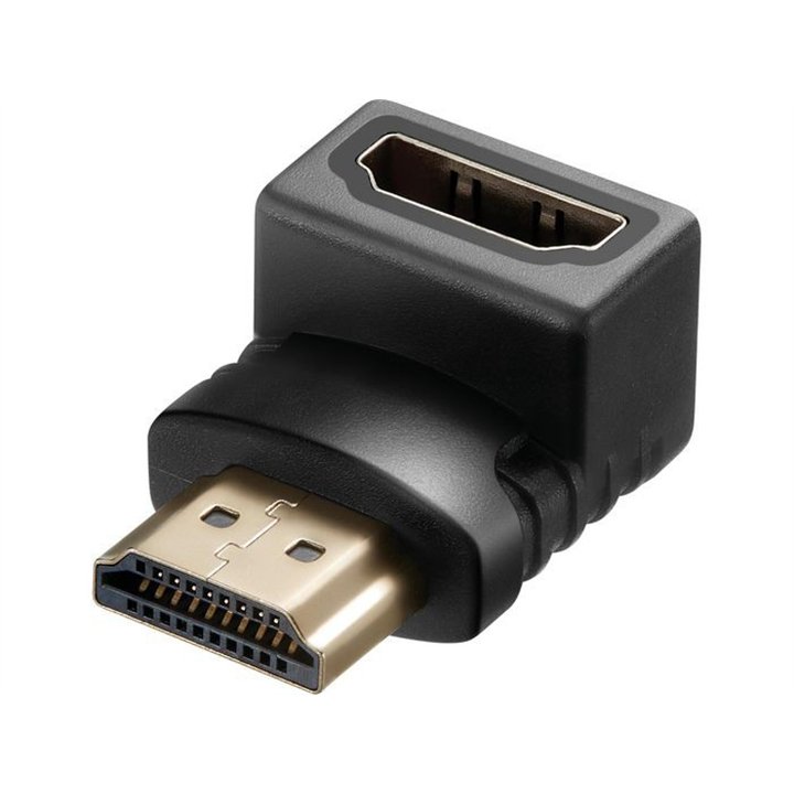 HDMI 1.4 angled adapter plug