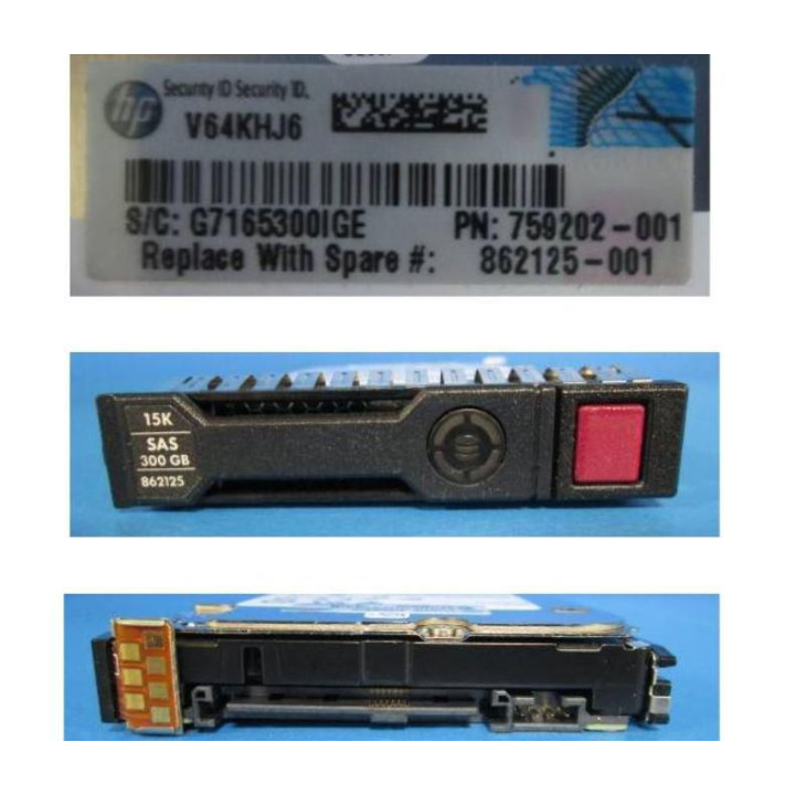 Hewlett Packard Enterprise 300GB 12G 15K SFF SAS ENT