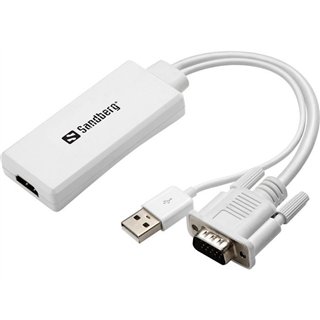 VGA+Audio to HDMI Converter