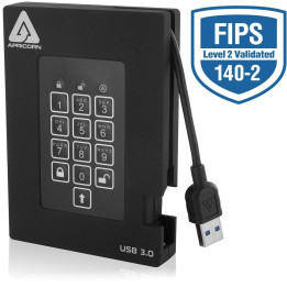 Apricorn HDD 2TB Encrypted USB 3.0