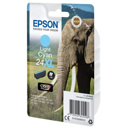 Epson 24XL ink cartr light