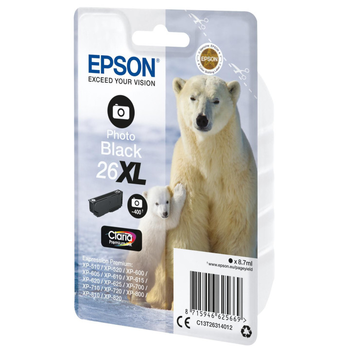 Epson 26XL ink cartr photo
