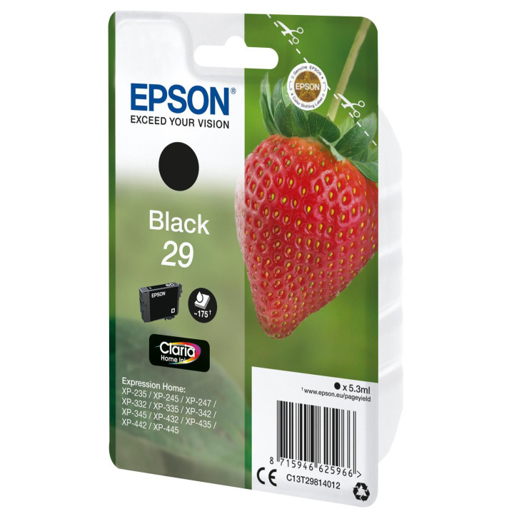 Epson ink cartridge black Claria