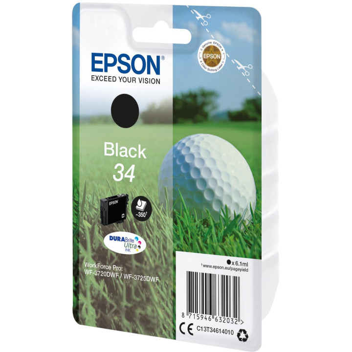 Epson 34 Ink Black 6,1ml Blister