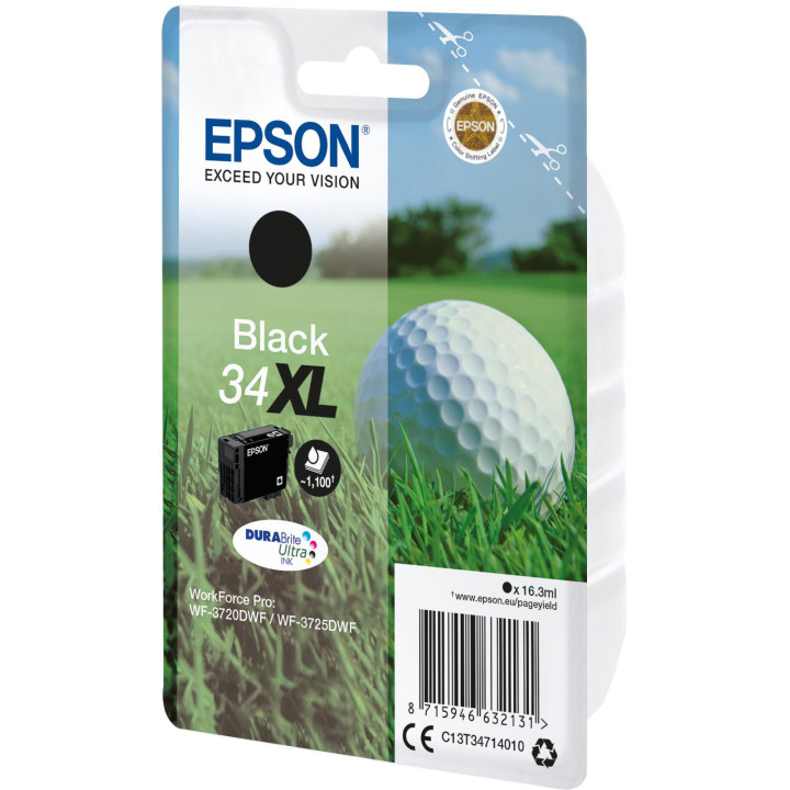 Epson Singlepack Black 34XL DURAB