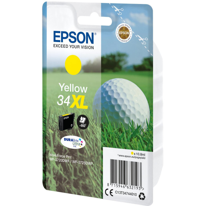 Epson Singlepack Yellow 34XL