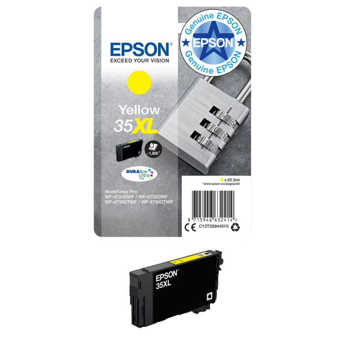 Epson Singlepack Yellow 35XL