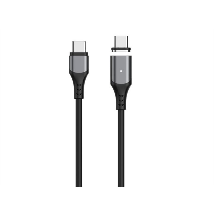eSTUFF INFINITE Super Soft Magnetic USB-C Cable | USB 2.0 | 2m | PD100W