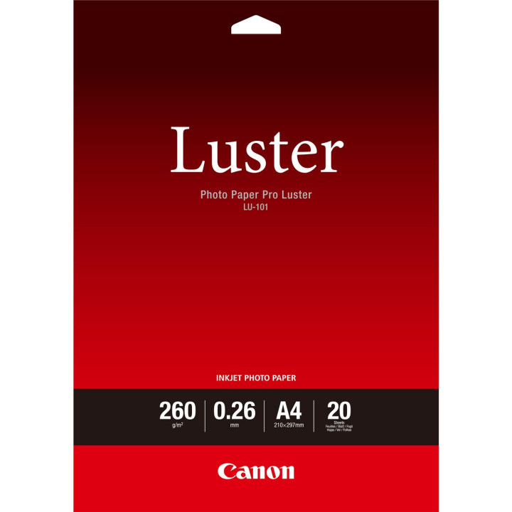 Canon Luster A4 Photo Pap, 260g (20)