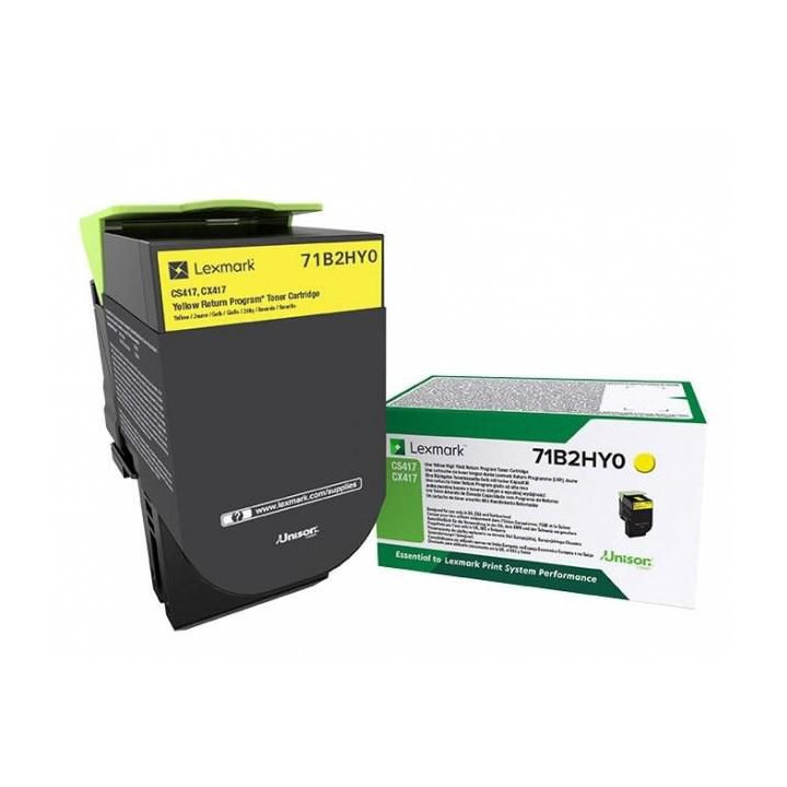 Lexmark Toner Yellow Return Program