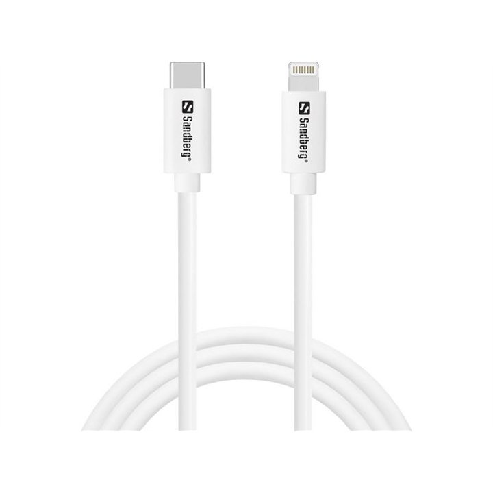 USB-C PD - Lightning MFI, 1M