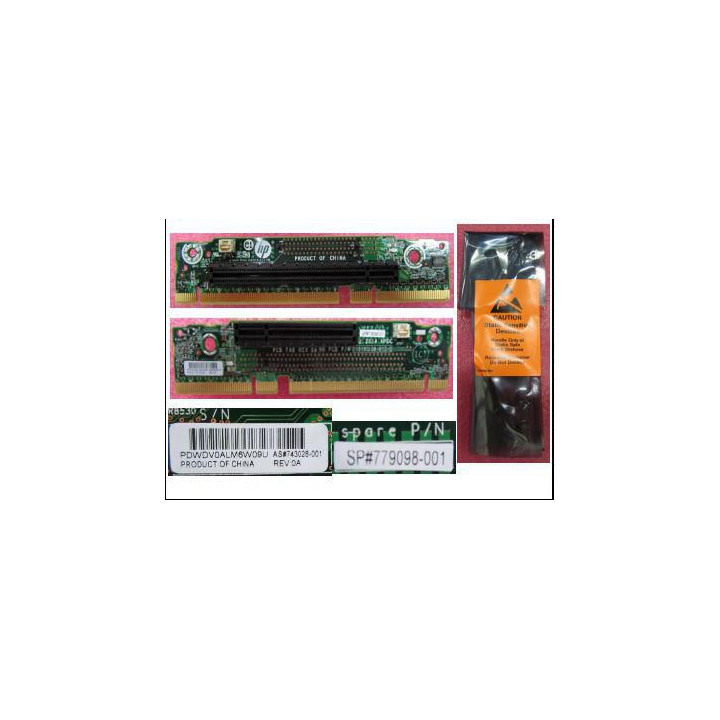 Hewlett Packard Enterprise PCIe 3.0 CPU1 Riser Card 16/x8