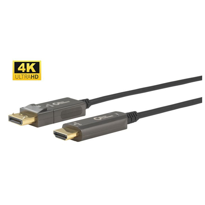 Premium Optic DP - HDMI Cable