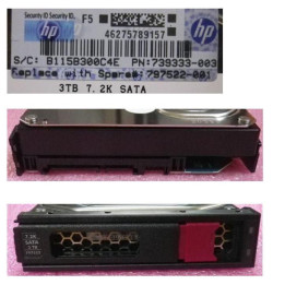 Hewlett Packard Enterprise DRV HD 3TB 6G 7.2K 3.5 SATA LP
