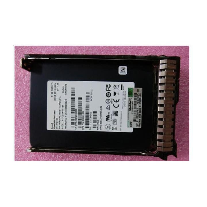 Hewlett Packard Enterprise SSD 480GB SFF SATA RI DS SC