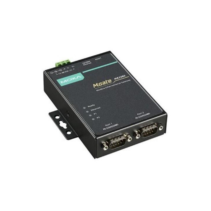 Moxa MODBUS GATEWAY, 2 PORT RS-232/