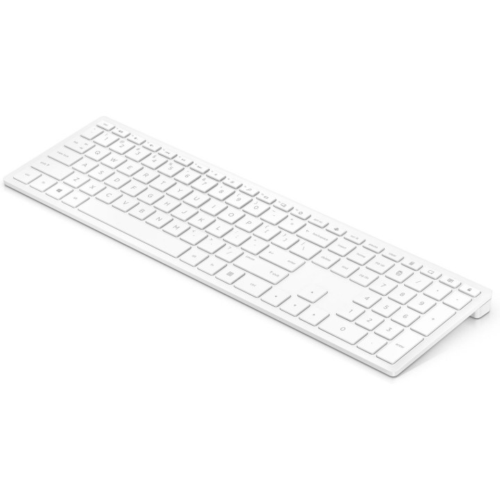 HP Wht Pav Wl Keyboard 600
