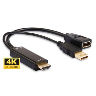 Adapter HDMI - Displayport M-F