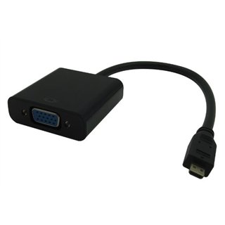 HDMI Micro - VGA adapter M-F