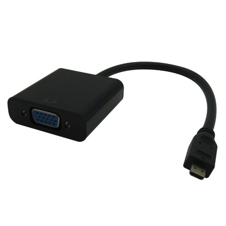 HDMI Micro - VGA adapter M-F