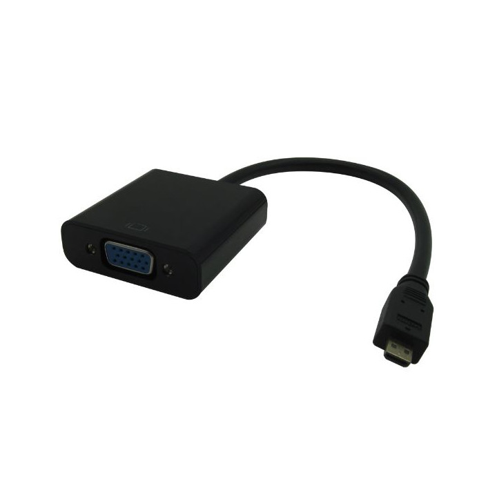 HDMI Micro - VGA adapter M-F