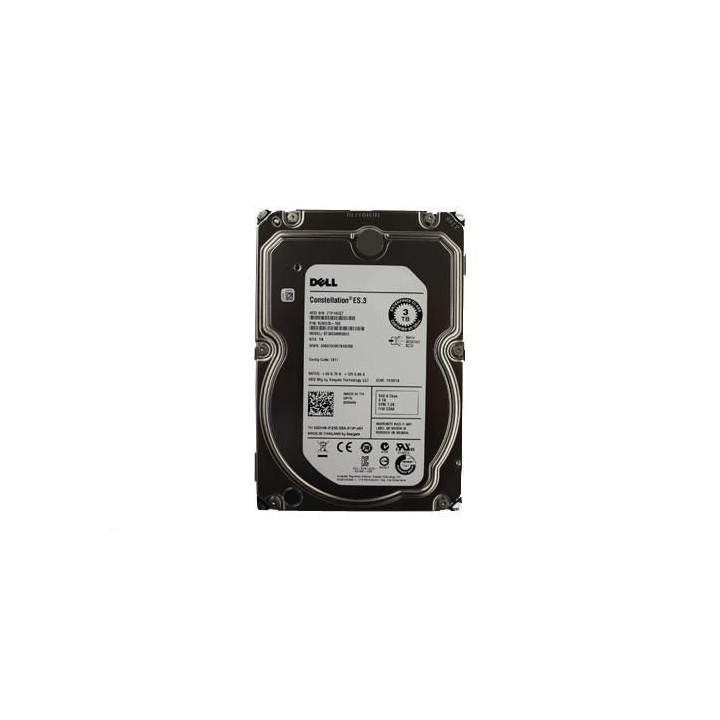 Dell HD, 3TB, 512b, SAS6, 7.2K