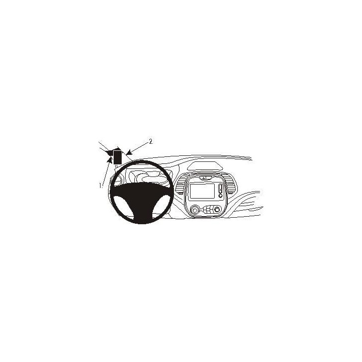 Brodit ProClip, Renault Captur 14-18