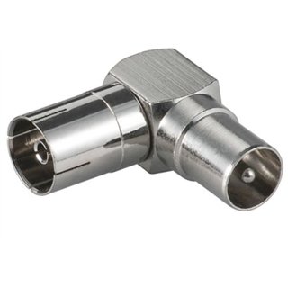 Coxial Angled Adapter F/M