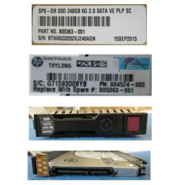 HP 240GB SATA 6G SFF SC VE PLP