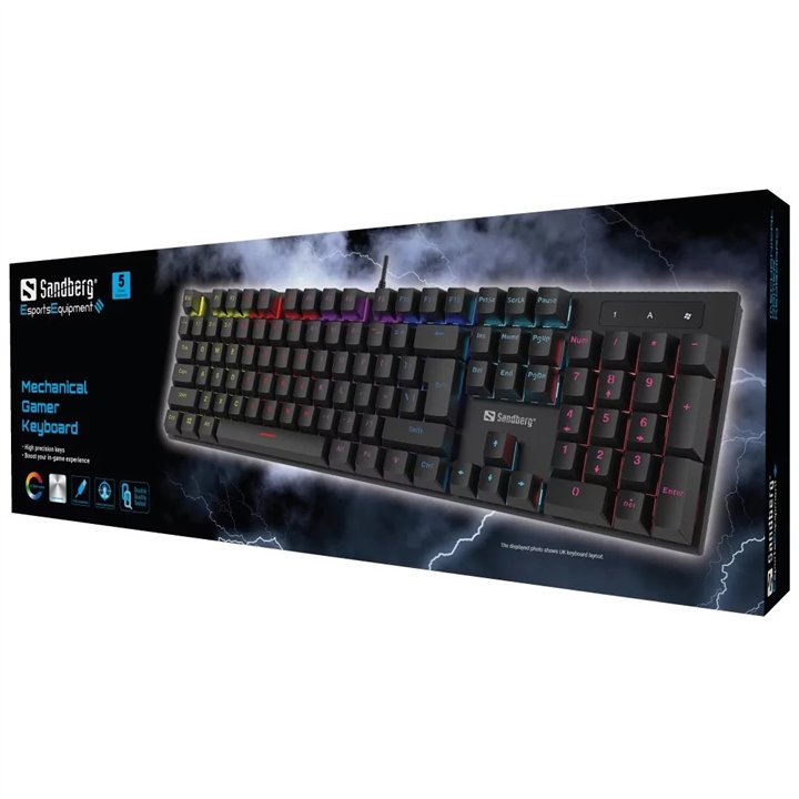 Sandberg Mechanical Gamer Keyboard UK