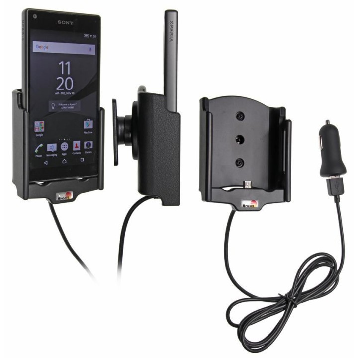 Brodit Active holder w. cig-plug