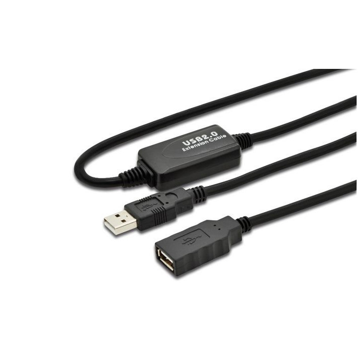 Active USB 2.0 ext. cable, 5m