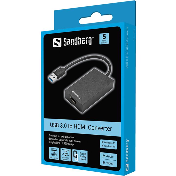 Sandberg USB 3.0 to HDMI Converter