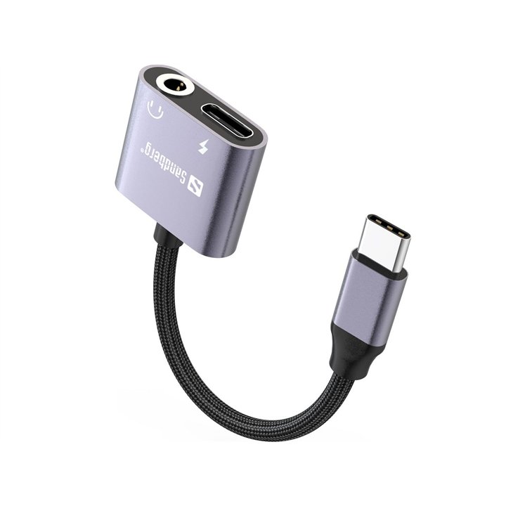 Sandberg USB-C Audio Adapter PD65W