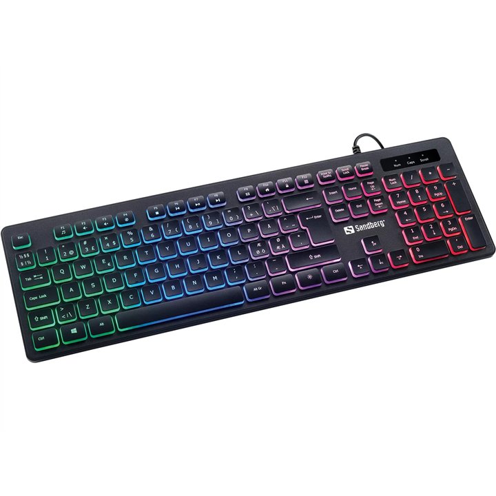 Sandberg Gamer Keyboard Stealth NORDIC