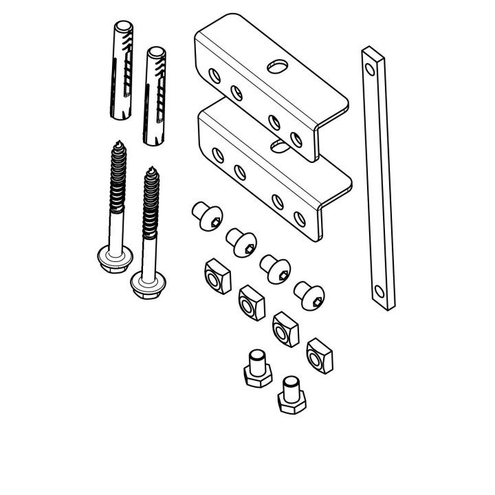 Vogel's PFA 9126 EXTRA BRACKET KIT