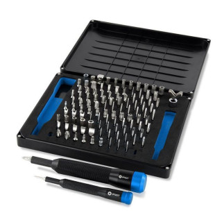 iFixit 112 screwdriver bits, 1/4" /4 mm aluminium bit driver, Steel