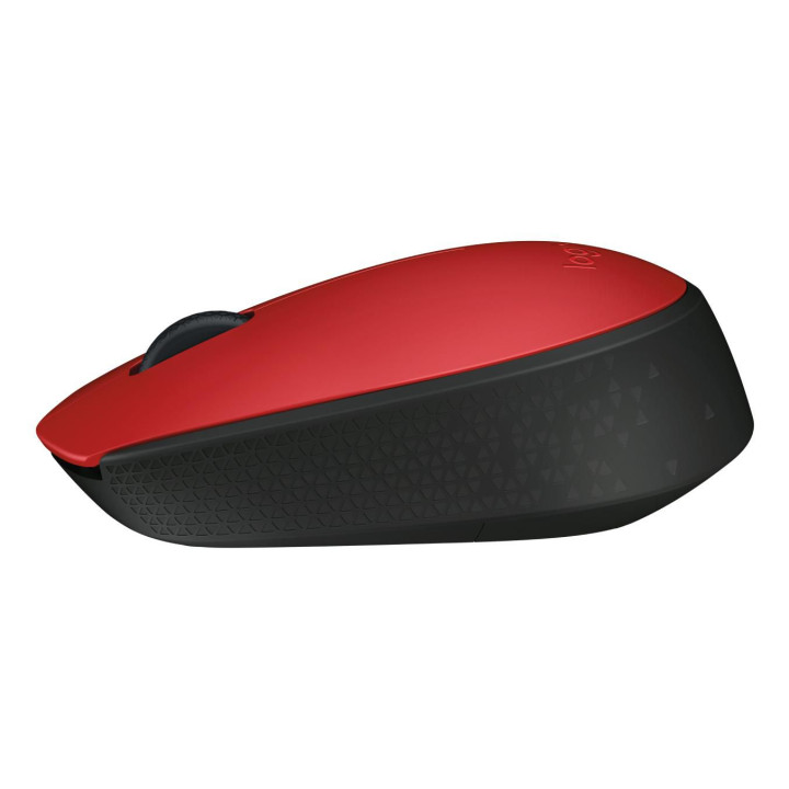 Logitech M171 Mouse, Wireless Red