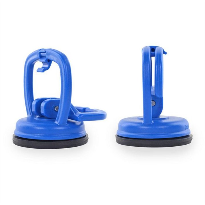 iFixit Heavy Duty Suction Cups (Pair) Part Only / Blue, 57.15 mm