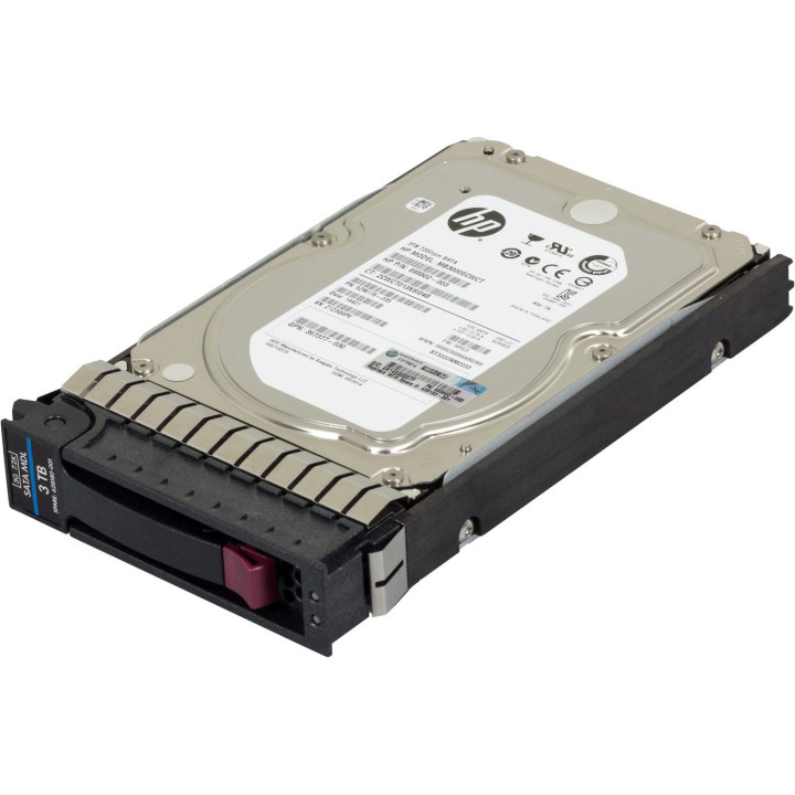 Hewlett Packard Enterprise 3TB Hard Drive 7.200 rpm SATA