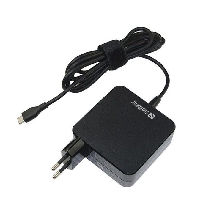 Sandberg USB-C AC Charger PD65W EU 2M