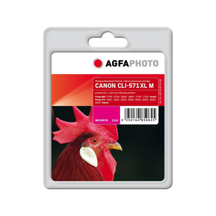 AgfaPhoto Ink, Magenta CLI-571XL